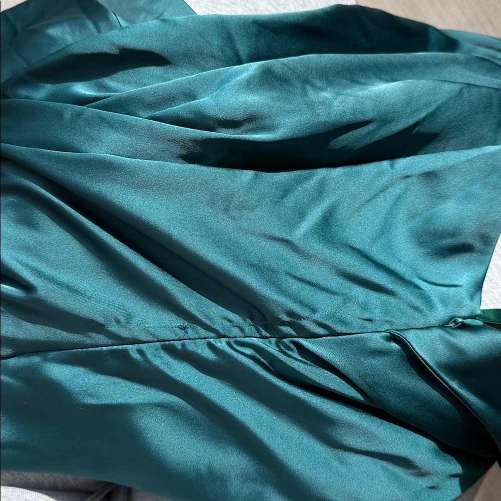 Free People satin maxi gown maxi dress - Picture 5 of 5